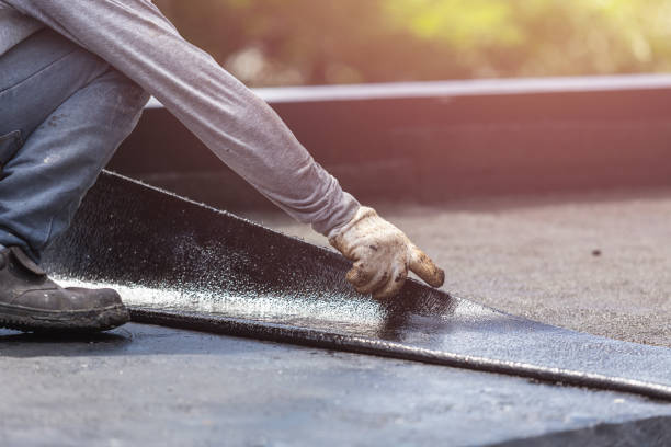 Professional Crawl Space Encapsulation technician working in Athens, PA